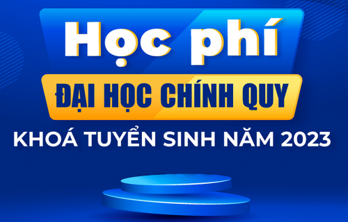 hoc phi dai hoc chinh quy khoa tuyen sinh nam 2023 tai CM