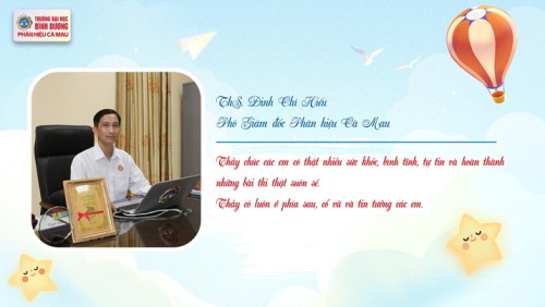 THẦY CÔ PHÂN HIỆU GỬI LỜI CHÚC ĐẾN CÁC SĨ TỬ TRƯỚC THỀM KỲ THI TỐT NGHIỆP THPT 2025