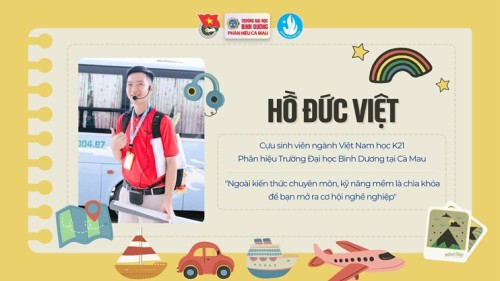 CỰU SINH VIÊN HỒ ĐỨC VIỆT: “KỸ NĂNG MỀM LÀ CHÌA KHÓA MỞ RA CƠ HỘI NGHỀ NGHIỆP”