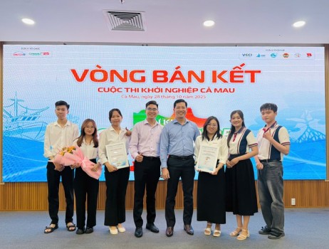 CHÚC MỪNG DỰ ÁN "BANAT – VÒNG ĐỜI TÁI SINH TỪ PHỤ PHẨM CHUỐI” INTOP 10 CHUNG KẾT CUỘC THI KHỞI NGHIỆP CÀ MAU 2025