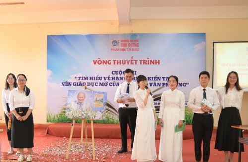 TÔN VINH HÀNH TRÌNH NGƯỜI GIEO MẦM TRI THỨC