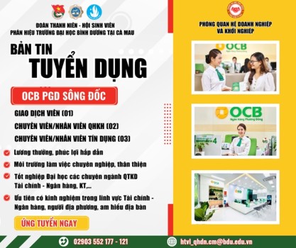 OCB PGD SĐ 3