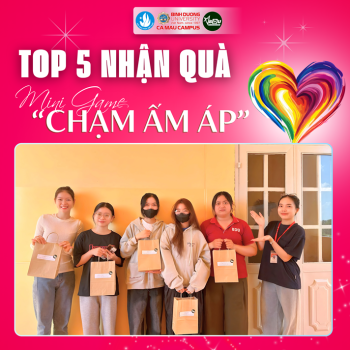 CLB TRUYỀN THÔNG TRAO QUÀ MINI GAME “CHẠM ẤM ÁP”