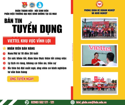 Viettel khu vực Vĩnh Lợi