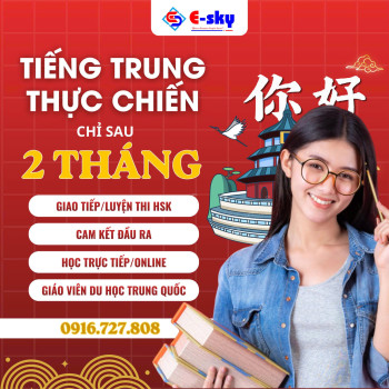 CHIÊU SINH TIẾNG TRUNG THỰC CHIẾN