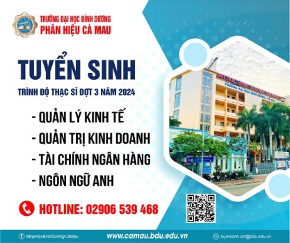 TUYỂN SINH THẠC SĨ