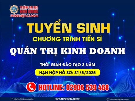 TUYỂN SINH TIẾN SĨ THẠC SĨ (1)