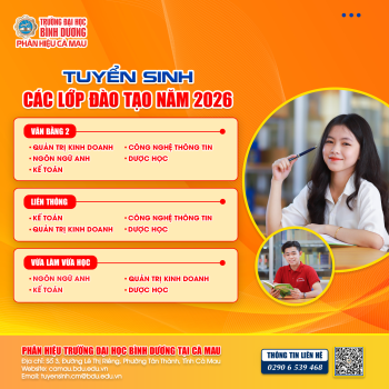 Tuyển sinh hệ Liên thông, Văn bằng 2, VLVH – Năm 2026
