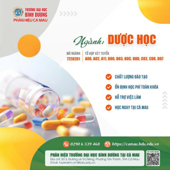 DƯỢC HỌC – NGÀNH HỌC GẮN LIỀN VỚI SỨC KHỎE CỘNG ĐỒNG