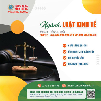 LUẬT KINH TẾ – NỀN TẢNG PHÁP LÝ CHO THẾ HỆ NHÀ QUẢN LÝ VÀ DOANH NHÂN TƯƠNG LAI