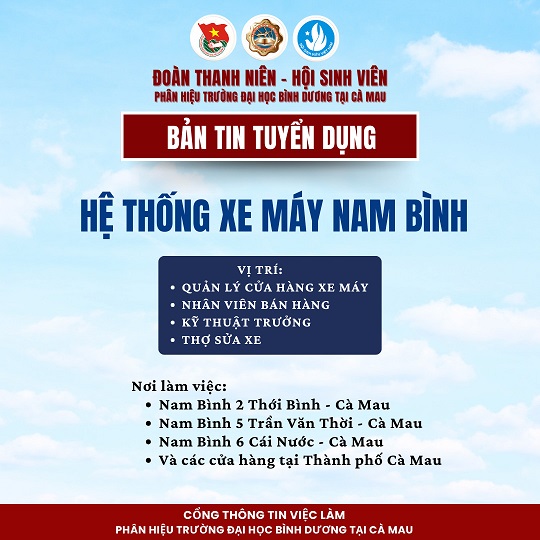 HỆ THỐNG XE MÁY NAM BÌNH