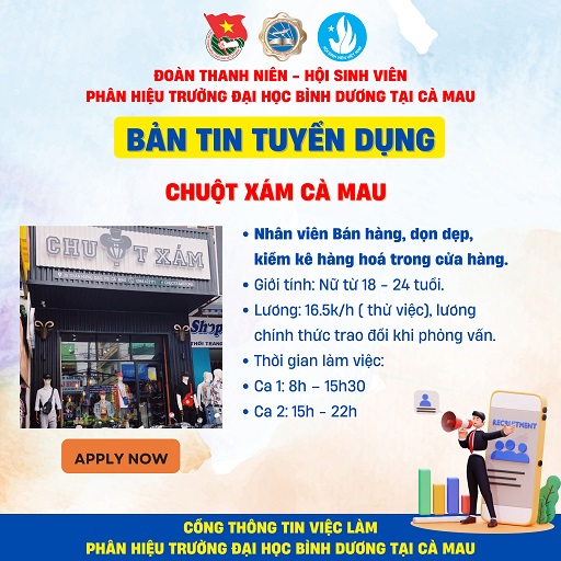 BẢN TIN TUYỂN DỤNG (12)