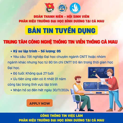 BẢN TIN TUYỂN DỤNG (15)