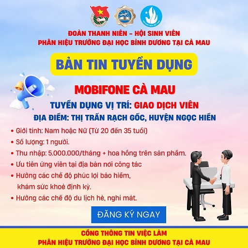 BẢN TIN TUYỂN DỤNG (2)