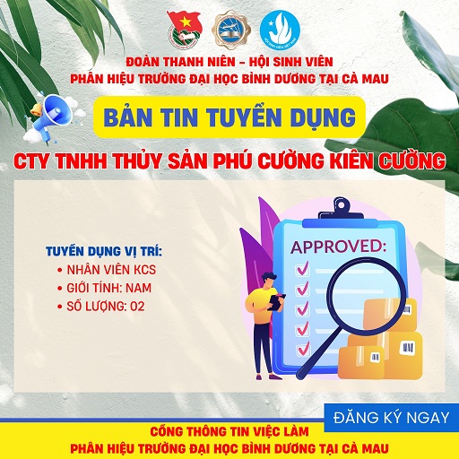 BẢN TIN TUYỂN DỤNG (9)