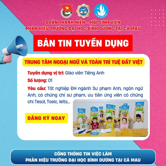 TRUNG TÂM NGOẠI NGỮ ĐẤT VIỆT