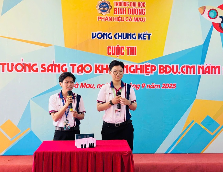 VÒNG CHUNG KẾT CUỘC THI KHỞI NGHIỆP BDU CÀ MAU 2025 (27)