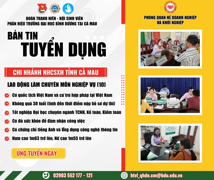 NHCSXH tỉnh Cà Mau