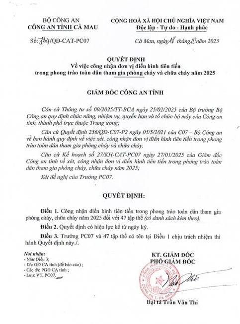 CÔNG NHẬN TRƯỜNG HỌC AN TOÀN PHÒNG CHÁY CHỮA CHÁY (2)