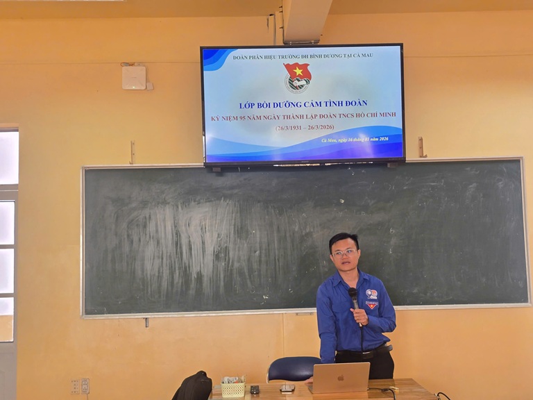 TỔ CHỨC LỚP CẢM TÌNH ĐOÀN 2026 (2)