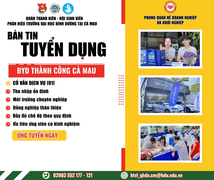 BYD Thành Công Cà Mau
