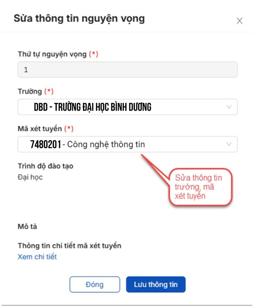 dbd trường đại học bình dương