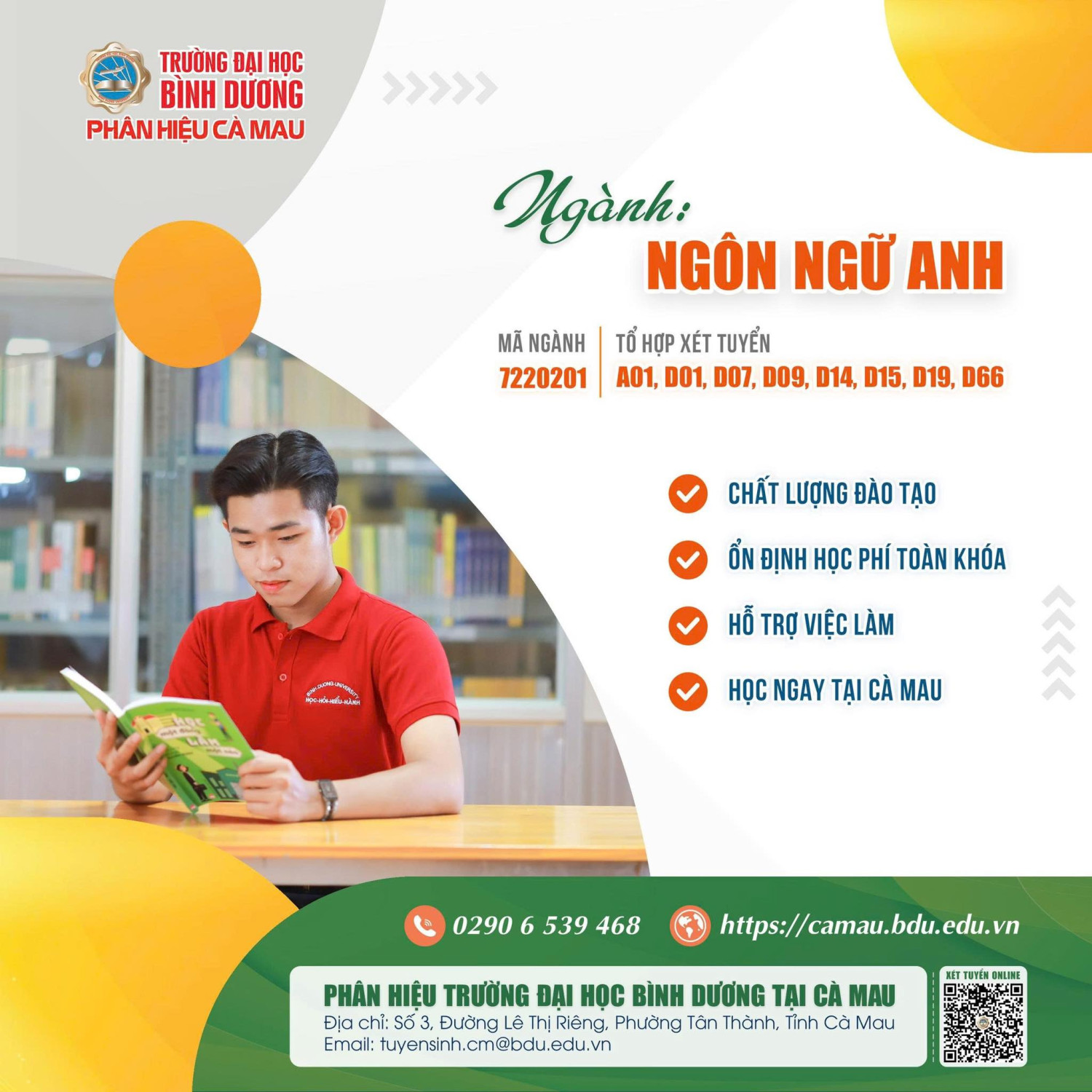 NGÔN NGỮ ANH – NGÀNH HỌC MỞ CỬA HỘI NHẬP VÀ PHÁT TRIỂN TẠI CÀ MAU